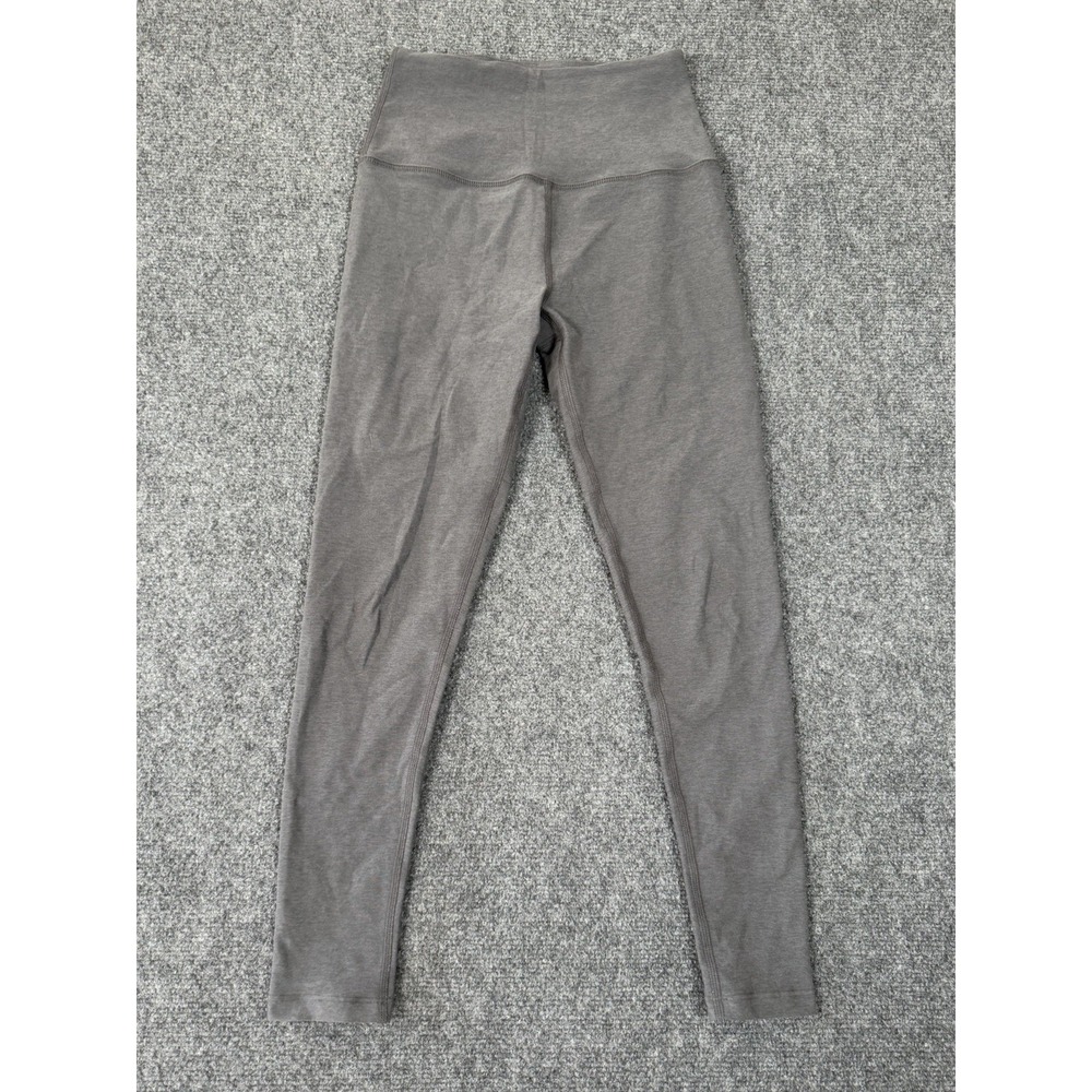 Beyond Yoga 24" Leggings Womens Small Gray Heathered Spacedye High Waisted
